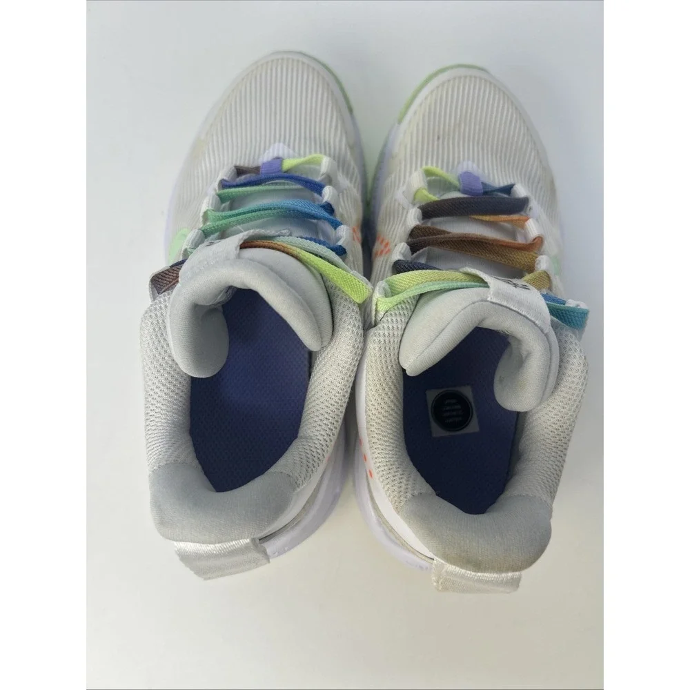 Nike Star Runner 4 Next Nature SE Kids Size 12C White Rainbow‎ Laces FN4980-100